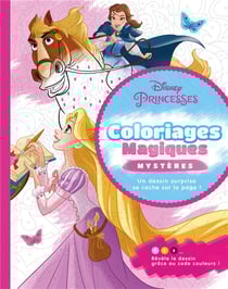 Disney princesses - coloriages magiques - mystères