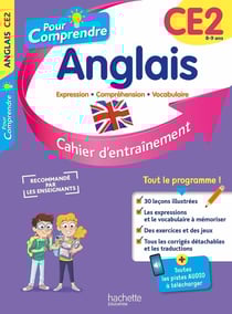 Pour comprendre l'anglais : cahier d'entraînement - CE2