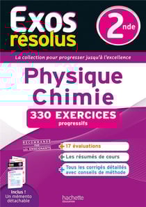 Exos résolus : Physique-Chimie - 2de - 330 exercices progressifs