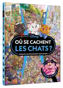 DISNEY - Cherche et trouve - Où se cachent les chats ?
