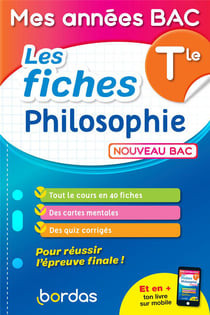Mes années bac - les fiches : philosophie - terminale (édition 2021)