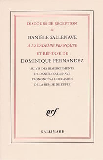 Discours de réception à l'Academie francaise