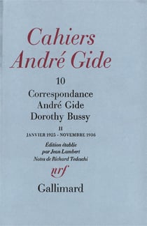 Correspondance - janvier 1925 - novembre 1936
