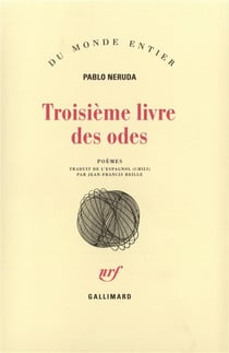 Troisieme livre des odes