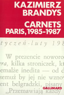 Carnets - paris, 1985-1987