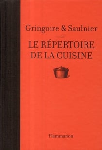 Le repertoire de la cuisine