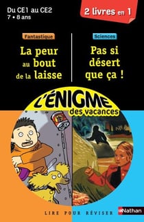 L'enigme des vacances primaire - la peur au bout de la laisse / pas si désert que ça ! du ce1 au ce2