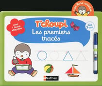 Mon livre-ardoise - t'choupi - les premiers tracés - à partir de 3 ans
