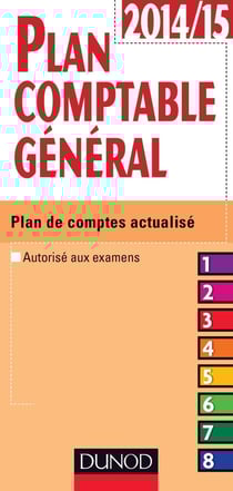 Plan comptable général - plan de comptes actualisé (édition 2014/2015)
