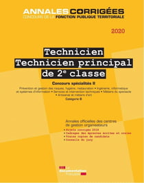 Technicien, technicien principal - concours catégorie B, spécialité II (édition 2019)