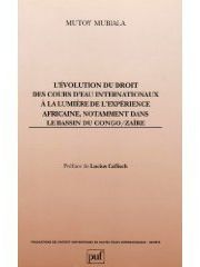 L' évolution du droit des cours d'eau internationaux à la lumière de l'expérience africaine, notamment dans le bassin du Congo/Zaïre