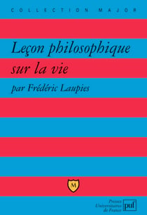 Leçon philosophique sur la vie
