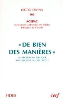 De bien des manières