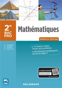 Mathématiques - 2de - bac pro - pochette élève (édition 2017)