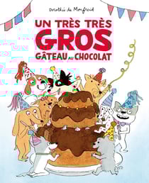 Un très très gros gâteau au chocolat