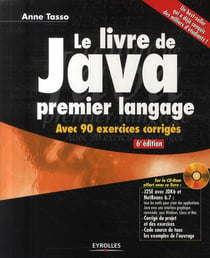 Le livre de java premier langage - avec 90 exercices corrigés (6e édition)