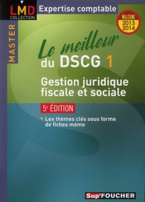 Le meilleur du DSCG 1 - gestion juridique, fiscale et sociale (5e édition)