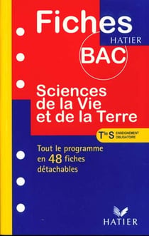 Fiches bac sciences de la vie et de la terre terminale s enseignement obligatoire