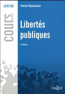 Libertés publiques (8e édition)