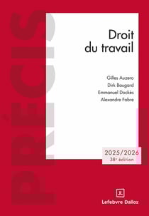 Droit du travail (édition 2025/2026)
