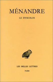 Dyscolos lettres Tome 1 - 2e partie