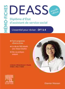 Mémo-fiches : DEASS : Diplôme d'État d'assistant de service social : L'essentiel pour réviser - DF1 à 4