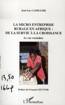 La micro entreprise rurale en afrique : de la survie à la croissance