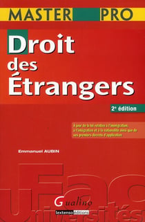 Droit des étrangers (2e édition)
