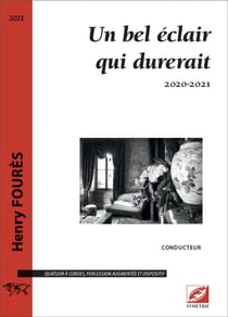 Un bel eclair qui durerait