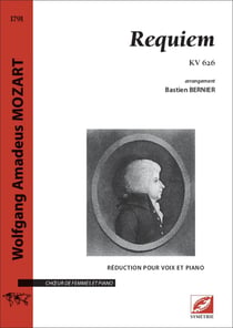 Requiem KV 626 (réduction pour voix et piano) : partition pour choeur de femmes et piano