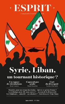 Esprit n.522 : Syrie, Liban, un tournant historique ?