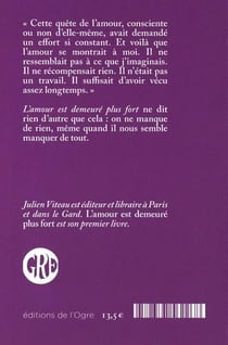L'amour est demeuré plus fort