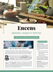 Encens : purifiez votre énergie