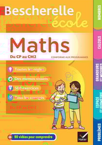 Bescherelle école : maths - du CP au CM2