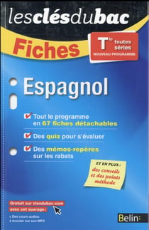 LES CLES DU BAC : espagnol - terminale - fiches