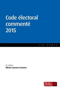 Code électoral commenté 2015