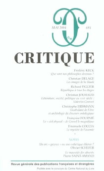 Revue Critique n.684