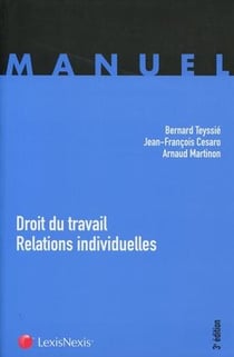 Droit du travail t.1 - relations individuelles (3e édition)