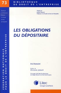 Les obligations du depositaire