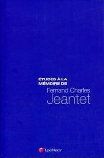 Études à la mémoire de Fernand Charles Jeantet