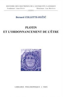 Plotin et l'ordonnancement de l'être
