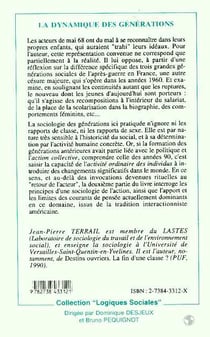 La dynamique des générations