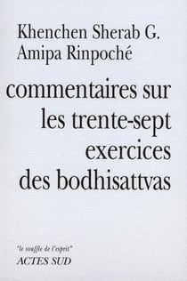 Commentaires sur les trente-sept exercices des bodhisattvas