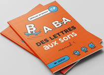 B.A. Ba - Méthode de lecture - CP - Les 2 livrets des lettres aux sons