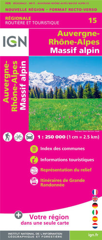 NR15 - Auvergne-Rhône-Alpes, Massif alpin