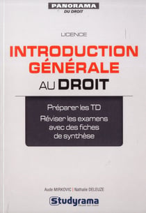 Introduction générale au droit