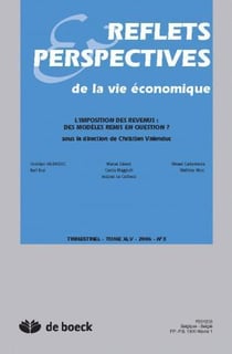 Reflets et perspectives de la vie économique n.2006/3
