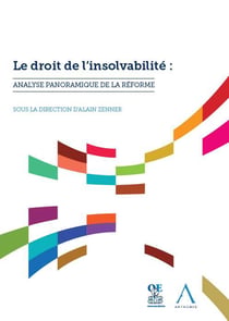 LE DROIT DE L INSOLVABILITE : ANALYSE PANORAMIQUE DE LA REFORME