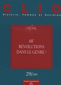 REVUE CLIO n.29 : 68 révolution dans le genre ? (édition 2009)