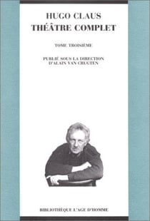 Théâtre complet Tome 3